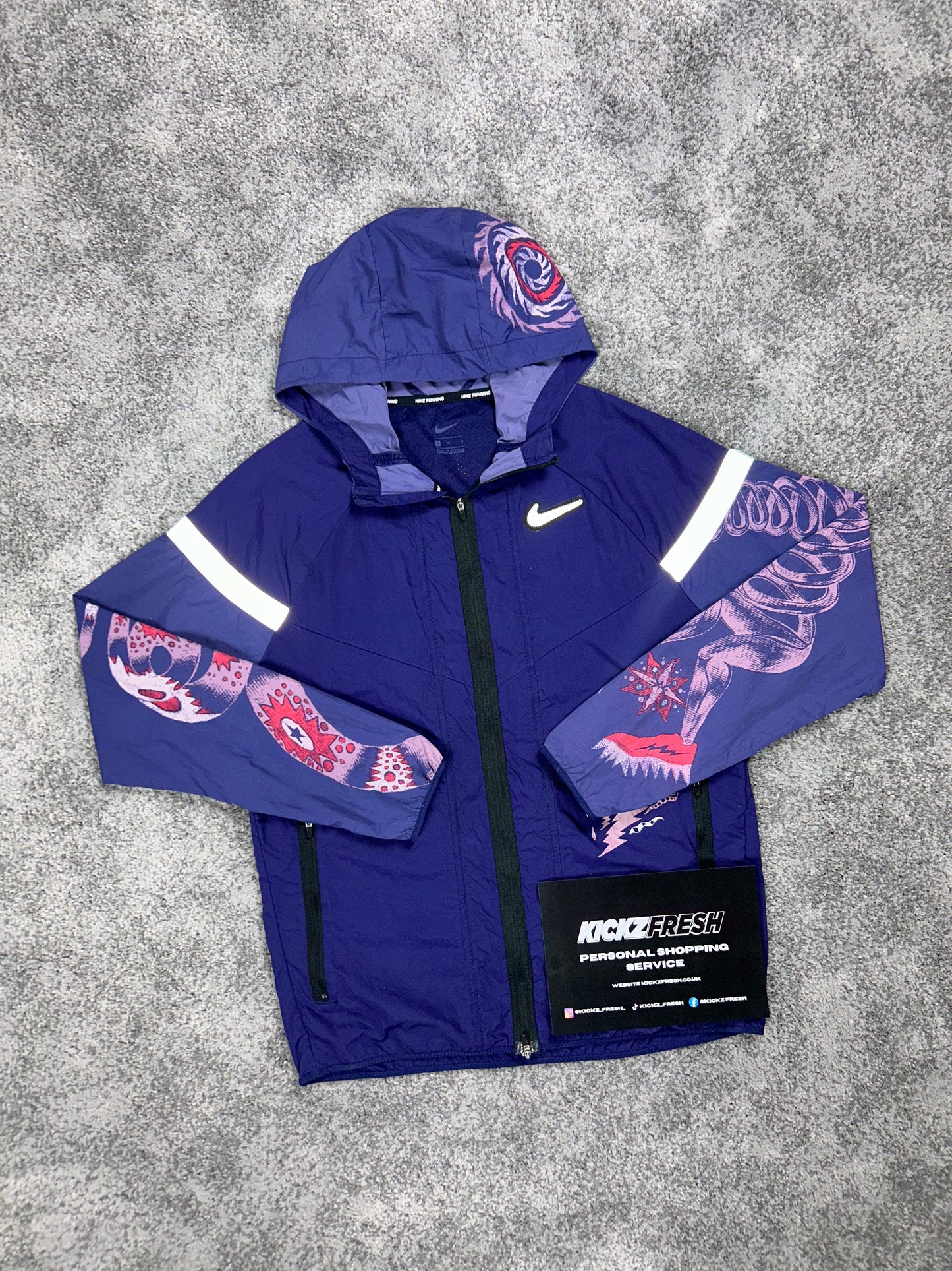 Nike Windrunner Jacket Purple Dragon Jacket