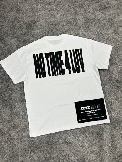 Corteiz No Time 4 Luv White Tee Shirt