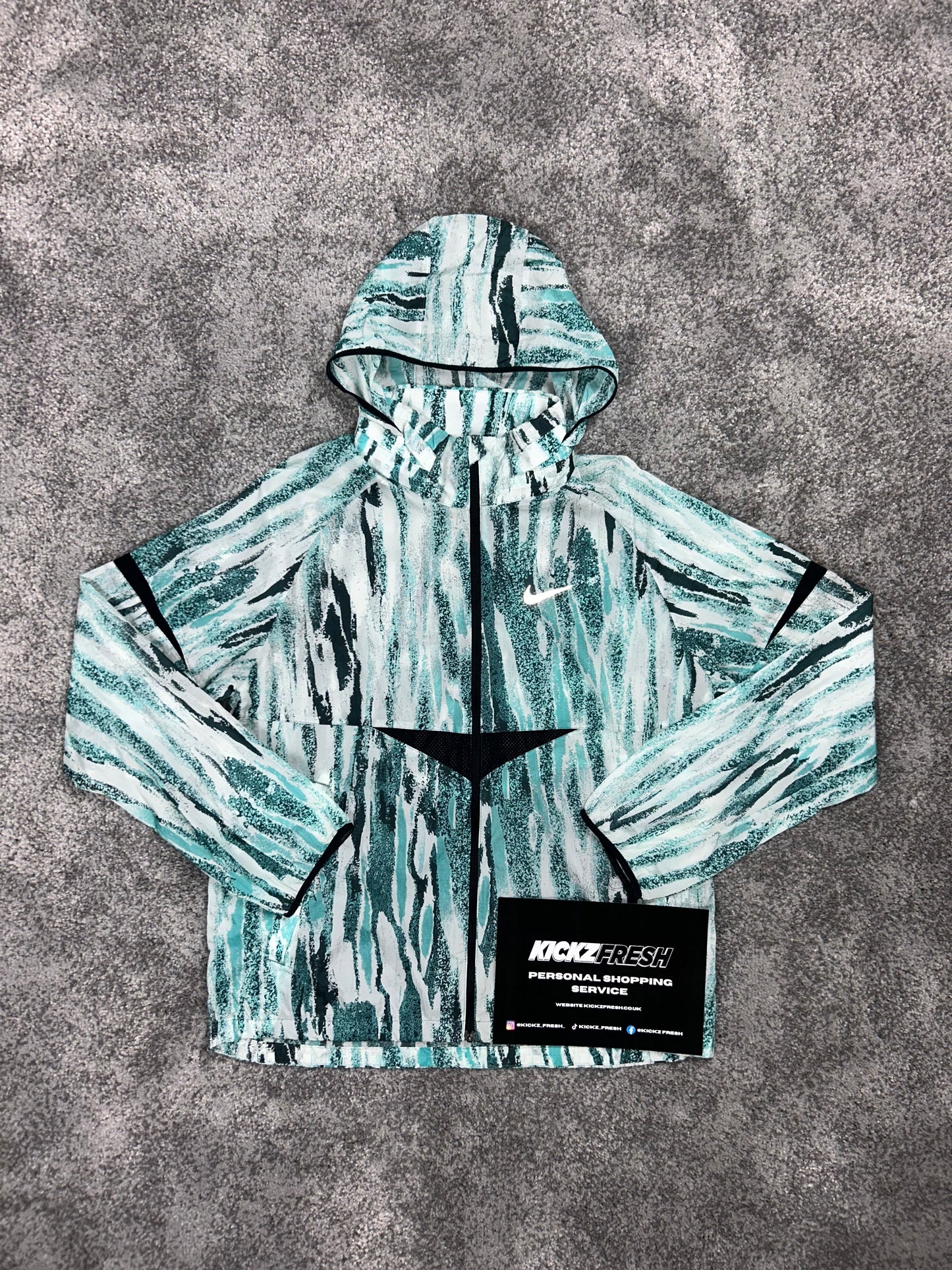 Nike Windrunner Jacket Zebra Jade