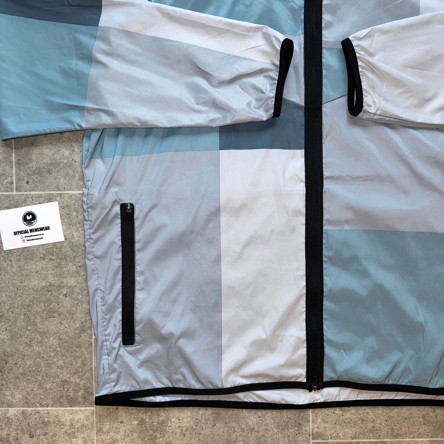 Nike patchworks jacket - Blue